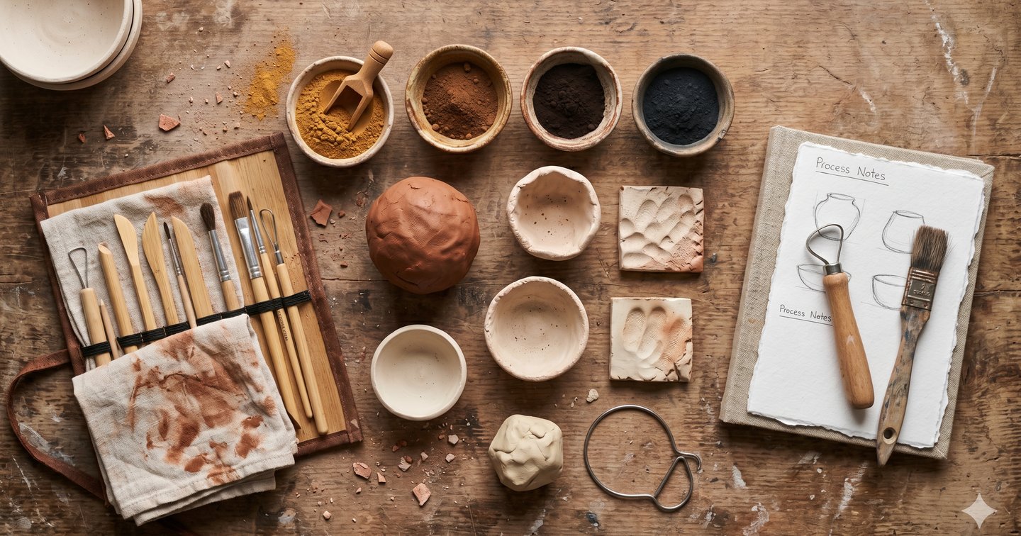 Handcrafted Vietnamese porcelain tableware