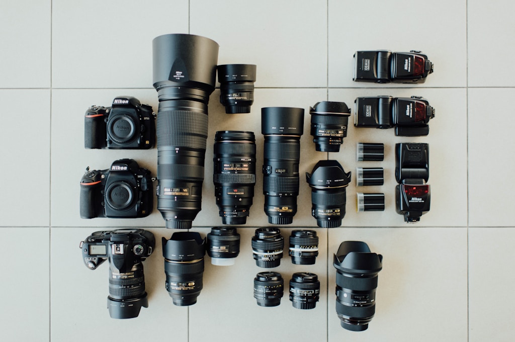 A batch of Annamis pieces being photographed before shipping